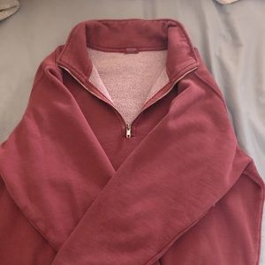 Brandy Melville quarter zip sweatshirt